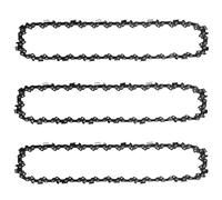 CHYHYR 3 Pieces 8 Inch Chainsaw Chain 33 Drive Links .050" Gauge, 3/8" LP Pitch, S33 Pole Saw Chain for 8-Inch Bar Compatible with Greenworks, Portland, Remington, Sun Joe, Kobalt and more