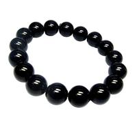 CHYIFSHIYM 12mm Crystal Bead Bracelet for Men and Women - Natural Gemstone Healing Bracelet, Adjustable Stretch Bracelet for Protection, Energy and Gift - Collectible (African, One Size, No Gemstone