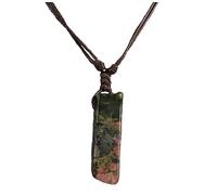 CHYIFSHIYM Natural Crystal Pendant Necklace - 3-5cm Random Size - Healing Energy Pendant (Amethsyt), One Size, No Gemstone