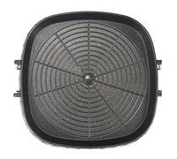 CHYIR Korean-Style Square Grill Pan with Maifan Stone Coated Surface,Non-Stick Smokeless Barbecue Stovetop Plate for Indoor Outdoor BBQ