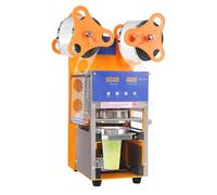 Chynalys 400W Commercial Cup Sealing Machine, Electric Cup Sealing Machine for 90/95/75 mm Diameter Cup, 400-600 Cups/Hour, Automatic Cup Sealing Machine, Milk Tea Sealing Machine for Coffee Shops