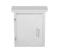 Chynalys Stainless Steel Outdoor Electrical Box Waterproof 11.81 * 7.87 * 15.75 in Outdoor Cable Box, Wall Mounted Electronic Equipment Enclosure Box for Protecting Electrical Equipment and Circuits