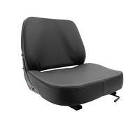 Chynalys Universal Forklift Seat Adjustable Tractor Seat Car Seat Agricultural Vehicle Seats Mini Excavator Seat Load-bearing Capacity 100kg Waterproof PVC Mower Seat Removable Seat