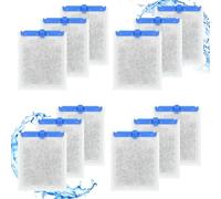 Chyodi 12 Large Filter Cartridges Compatible with Tetra Whisper Bio-Bag Filter Cartridges Large, for Whisper 20i 40i, IQ20/30/45/60,PF20/30/40/60 and Repto Filter, for Large Aquarium Filter Cartridge