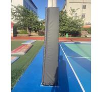 CHZDPP 70/80/90inch Safety Padding for Outdoor Basketball Pole, Customizable Square Pillar Pad for Garage/Playground/Gym, to Prevent Collisions(90in/229cm,2.5"x2.5"/6.4x6.4cm)