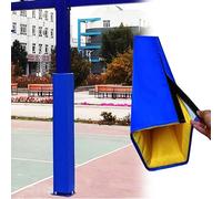 CHZDPP Customizable Poles Protector Padding for Outdoor Basketball Pole, Square Pole Padding Wrap Around, 180/200cm Tall(150cm/4.9ft,12x12cm/4.7″x4.7″)