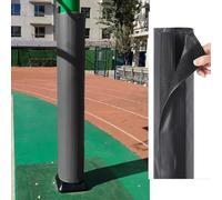 CHZDPP Customizable Round Pole Protector Padding, 5/6/7ft Safety Pad for Outdoor & Indoor Basketball Poles, to Prevent Collisions(6 ft/183cm,Dia 6.5"(16cm))