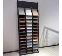 CHZDPP Door Sample Display Rack, Building Material Sample Stands/Plaque Stand for Trade Show/Store, Strong Load-Bearing Multi-layer Cabinet Door Sample Storage Rack(52.4x13.8inch/133x35cm)