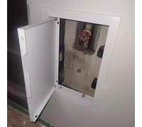 CHZDPP Large & Small Metal Inspection Cover for Ceiling/Drywall, White Shower Valve Access Panel for Indoor/Outdoor, 6/8/10/12/14/16/20/24/28 inch(6x6inch/15x15cm)
