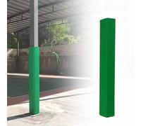 CHZFFD Foam Basement Pole Wrap Column Cover Square, 7 Ft Tall Anti Collision Post Pad Basketball Pole Padding Outdoor Waterproof, Garage Gym Playground(Green,7"x7"(18x18cm))