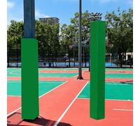 CHZFFD Square Garage Pole Padding Wrap Self Adhesive Basement Pole 5 Feet Height, Foam Protective Pads For Metal/concrete Column, Resuable Anti-Collision Post Cover(Green,8"x8"(20x20cm))