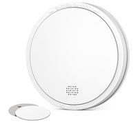 CHZHVAN Smoke Alarm for Home, 10-Year Battery Fire Alarms Test/Silence Button Smoke Detector with LED Indicator Conforms to EN 14604 Standard,Fire Detector for Kitchen, Caravan, Office