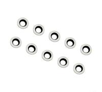 Ci5 8 9Mm Round Carbide Inserts For Woodturning Tools, Carbide Cutter Insert Fits Pack Of 10 Flattest Cutting Surfaces Guaranteed