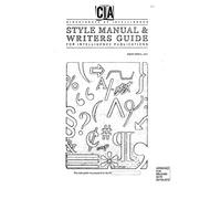CIA Directorate of Intelligence Style Manual & Writers Guide For Intelligence Publications