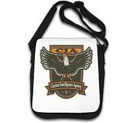 CIA Eagle Central Intelligence Agency Shoulder Bag White