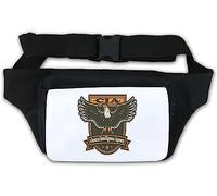 CIA Eagle Central Intelligence Agency Waist Bag Fanny Pack White