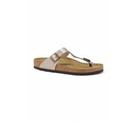 Birkenstock Gizeh Taupe Womens Toe Post Sandals 101614450 in a Plain Man-made in Size 41