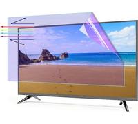 CIADAZ 42-55 Inch Anti-Glare TV Screen Protector, Matte Protective Film Anti-Blue Light Relieve Eye Fatigue for Sharp, Sony, Samsung, Hisense, LG Etc / 55in 1221x689mm