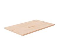 CIADAZ Bathroom Countertop 60x40x2.5 cm Untreated Solid Wood, Worktop Offcuts, Kitchen Worktop, Kitchen Base Unit - 342940