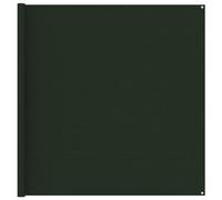 CIADAZ Tent Carpet 200x400 cm Dark Green, Caravan Awnings, Breathable Groundsheet, Awning Carpet, Caravan Skirt For Awning, Awning Groundsheets, Car Awning Canopy