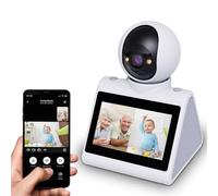 CIAJIE - Two Way Video Camera, Home Security Cameras, Baby Monitor, Dog Pet Camera, with Phone App, Motion for Elderly/Nannie/Pet/Dog