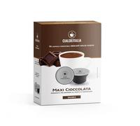 Cialdeitalia - Maxi Chocolate Capsules Compatible with Nescafé Dolce Gusto machines, Soluble Drink with Creamy Chocolate Flavour, 192 Capsules