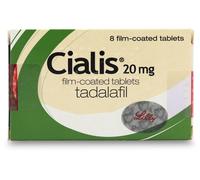 Cialis Tadalafil 20mg 8 Tablets