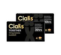 Cialis Together 10mg Tablets - Tadalafil - 12 Tablet Bundle