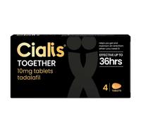 Cialis Together 10mg Tablets - Tadalafil 4 Tablets