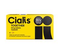 Cialis Together 10mg Tablets - Tadalafil 4 Tablets 4 Tablets