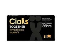 Cialis Together 10mg Tablets - Tadalafil - 8 Tablets