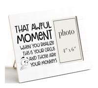 CIANMGD Funny Boss Gifts Picture Frame, Cool Gifts for Bosses Coworkers, Boss Gifts for Women Men, Office Desk Decor Wood Photo Frame, 4 x 6 Inch Photo