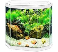 (White, 30) Ciano Aqua 20 and 30 Classic Aquarium White/Black with Filter Beginner Fish Tank