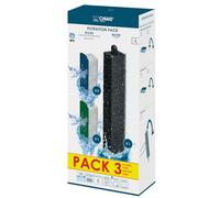 CIANO, Aquarium Consumables - Replacement Filter Cartridges for Aquarium Filter - Pack 3 Months, Size L - Crystal Water for Fish, Impurity-Free and Odourless - Effective Cleaning