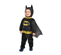 Ciao 11724.1-2 Batman Baby costume onesie disguise official DC Comics (Size 1-2 years), Black, Yellow