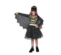 Ciao 11760.5-7 Batgirl Fashion costume disguise girl official DC Comics (Size 5-7 years) with tulle skirt Batman, Children, Black, Yellow