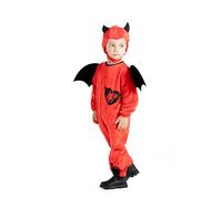 Ciao 28042.1-2 Devil Costume Baby Onesie (Size 1-2 Years), Unisex, Multicolor