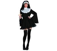 Ciao 62175 Exorcist Nun Costume, One Adult, Solid, Black, Standard Size