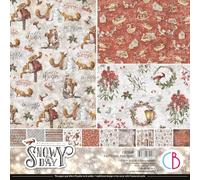 Ciao Bella 12" x 12" Memories of A Snowy Day Patterns Pad