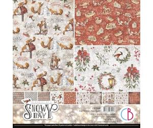Ciao Bella 12" x 12" Memories of A Snowy Day Patterns Pad