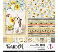 Ciao Bella 12"x12" Farmhouse Garden Patterns Pad