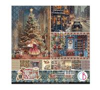 Ciao Bella 8" x 8" Paper Pad - 190gsm Double Sided Cardstock (Toy Shop)
