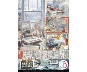 Ciao Bella A4 Decorative Creative Pad - an Artist Journey