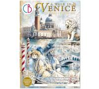 Ciao Bella A4 Ephemera & Junk Journal Book Venice Dream - Scrapbooking-Card Making-Collage