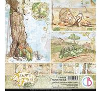 Ciao Bella Aesop's Fables Paper Pad 8"x8"