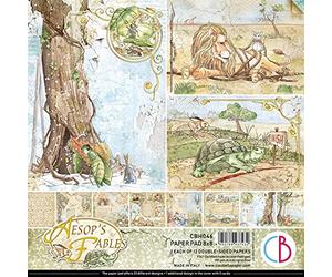 Ciao Bella Aesop's Fables Paper Pad 8"x8"