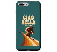Ciao Bella Alps 2026 Vintage Style Skiing Italy Case for iPhone 7 Plus/8 Plus