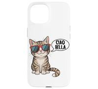 Ciao Bella Cat With Sunglasses Case for iPhone 15