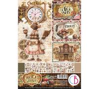 Ciao Bella Chocolate Wanderlust Creative Paper Pad A4