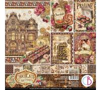Ciao Bella Chocolate Wanderlust Paper Pad 12"x12"